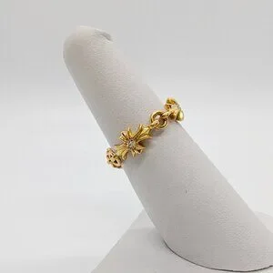 S*❁様 CHROME HEARTS TINY PLUS DIA RING 4L S*❁様 CHROME HEARTS TINY PLUS DIA RING 4L - メルカリ